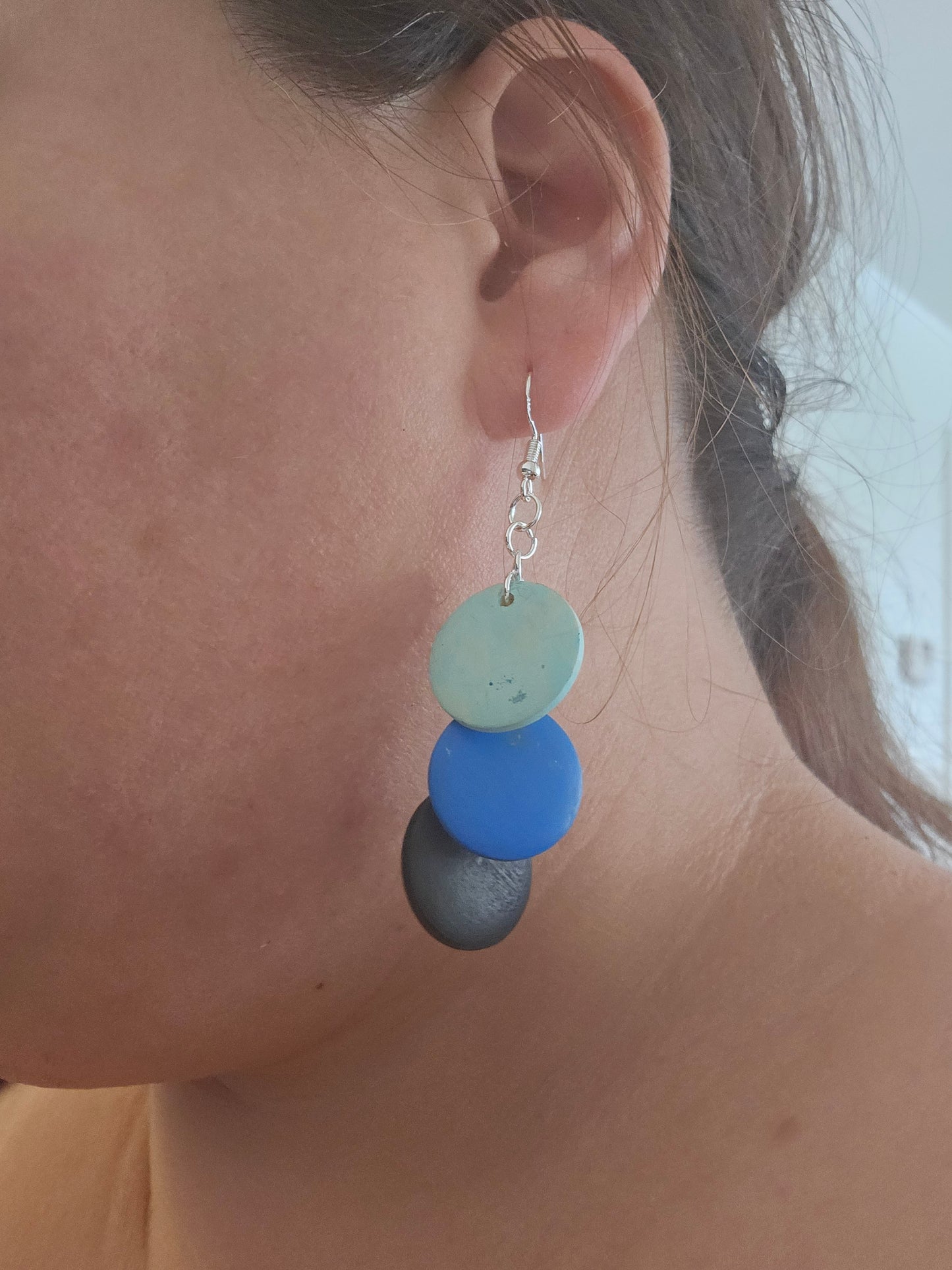 Circle Drop Earrings
