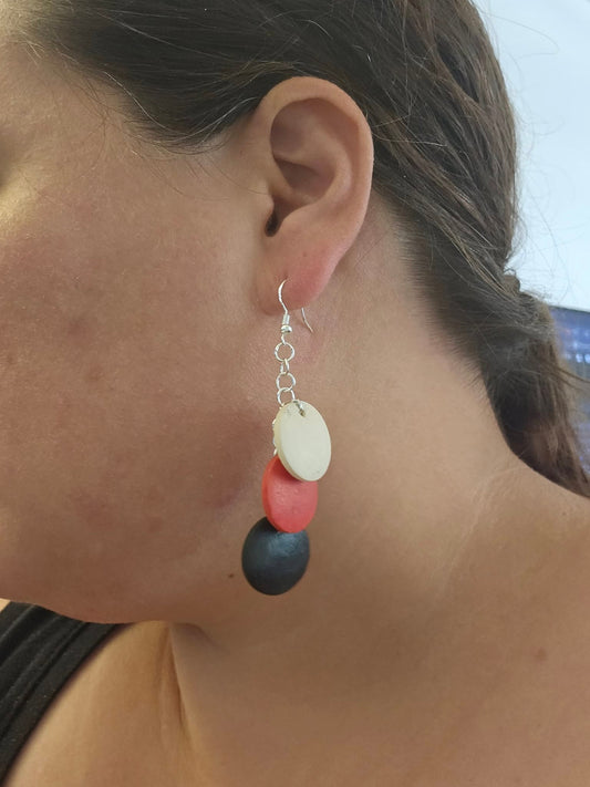 Circle Drop Earrings