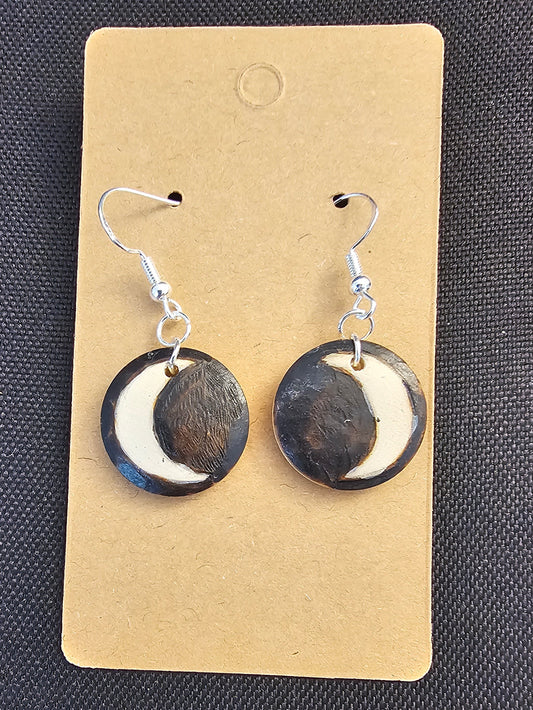 Crescent moon earrings